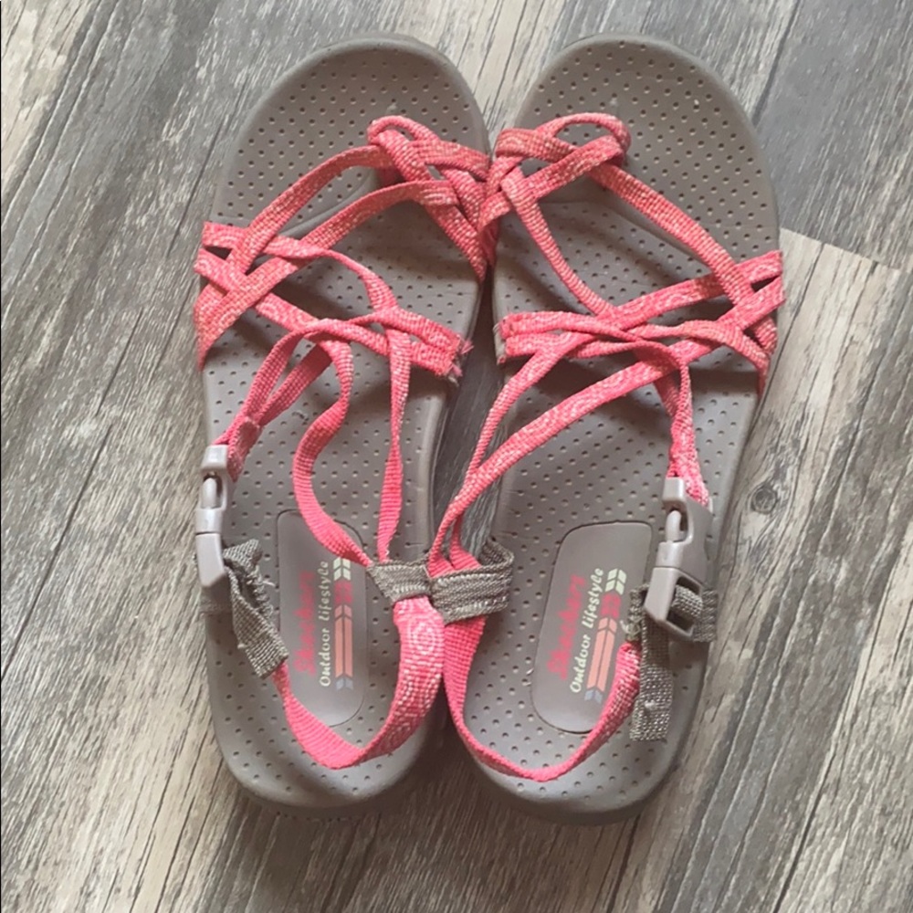 Sketchers strappy sandals